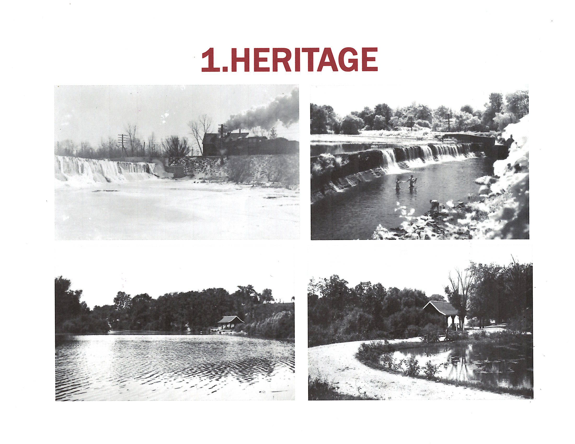 Hickory Creek Dam at Pilcher Park